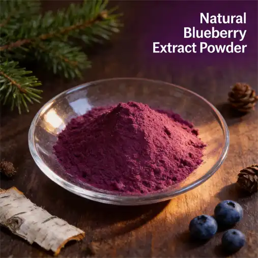 Natural Blueberry Extract Powder for Gummies, Capsules & Softgels